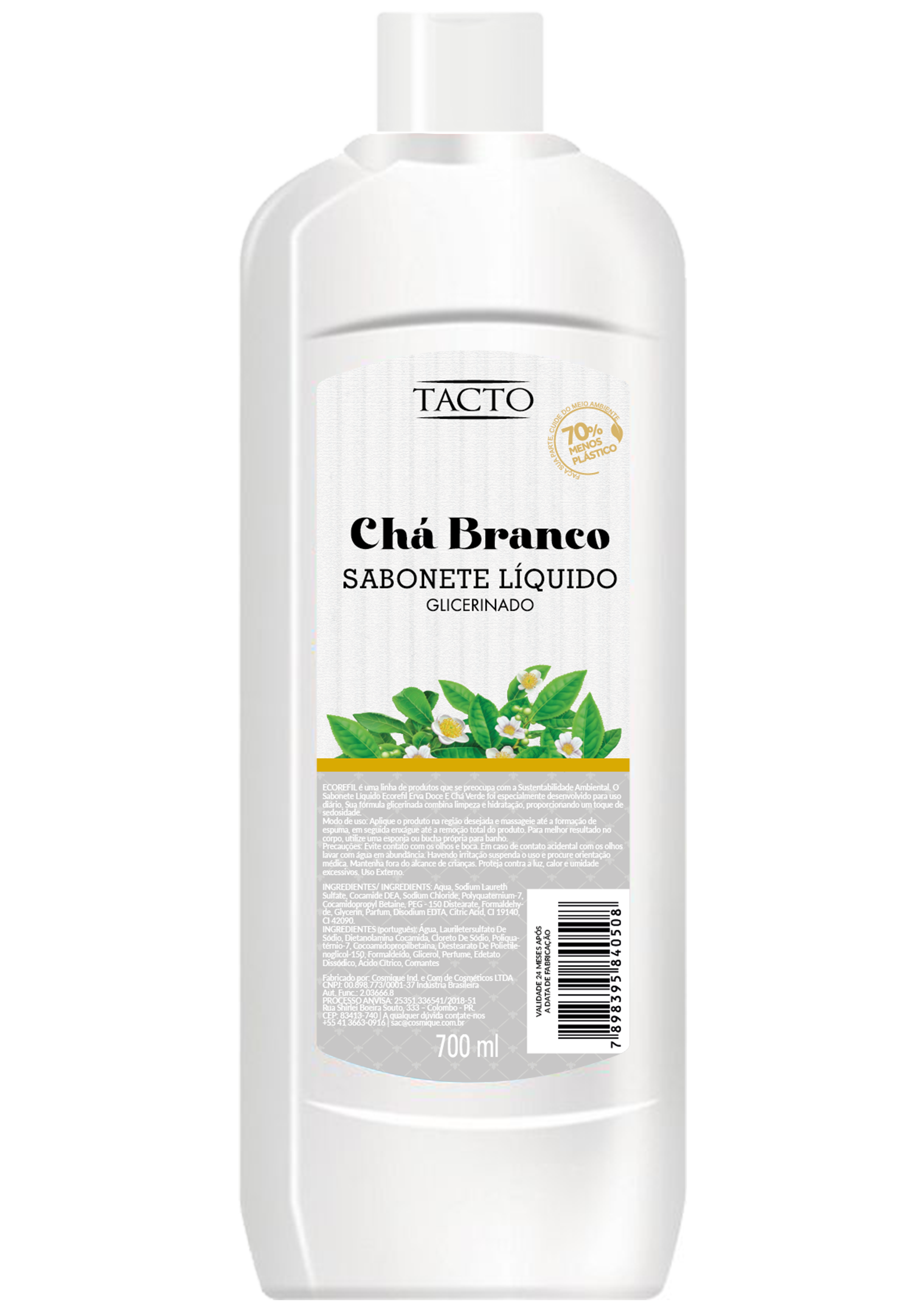 Sabonete Líquido Chá Branco 700ml
