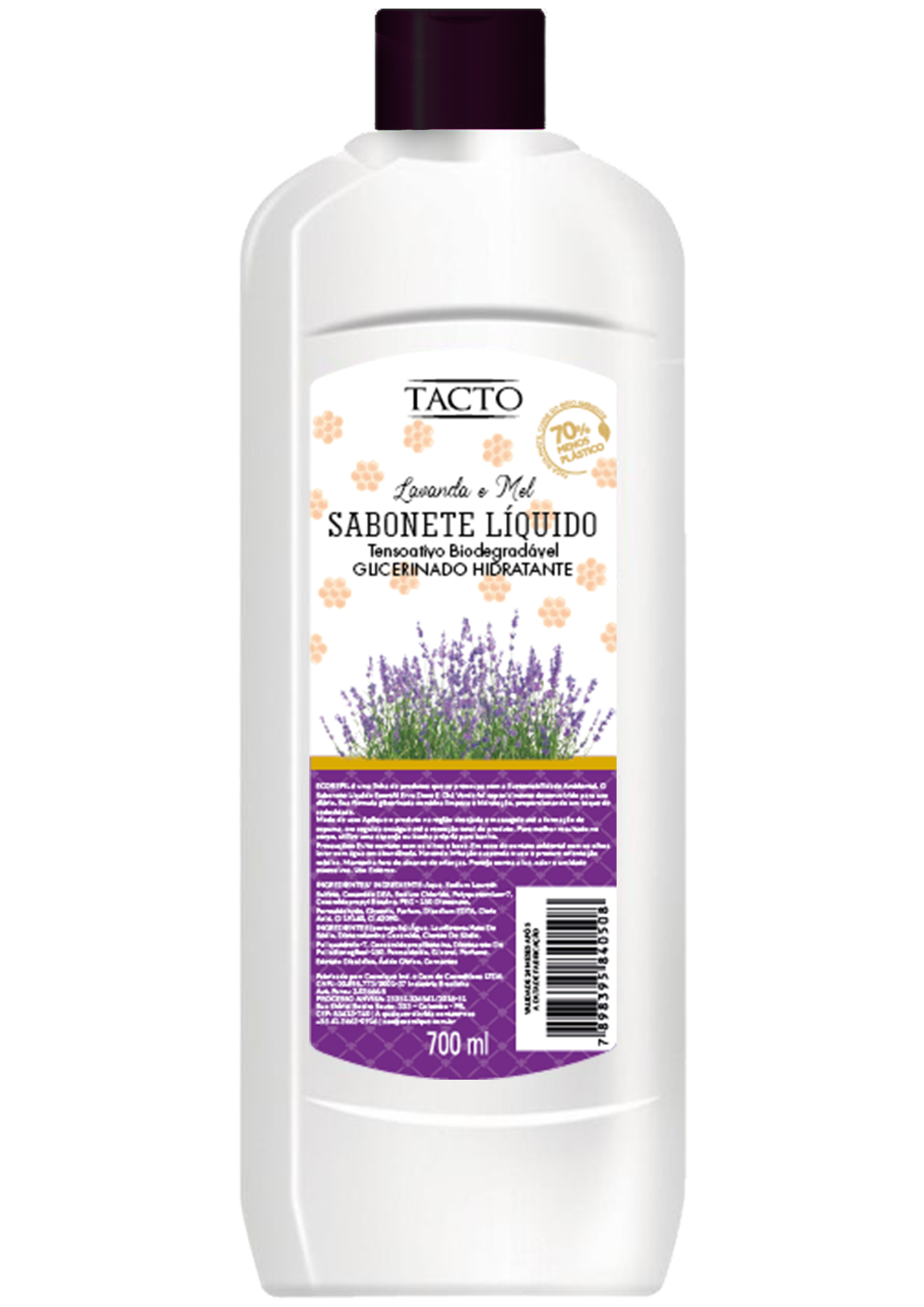 Sabonete Líquido Lavanda e Mel 700ml