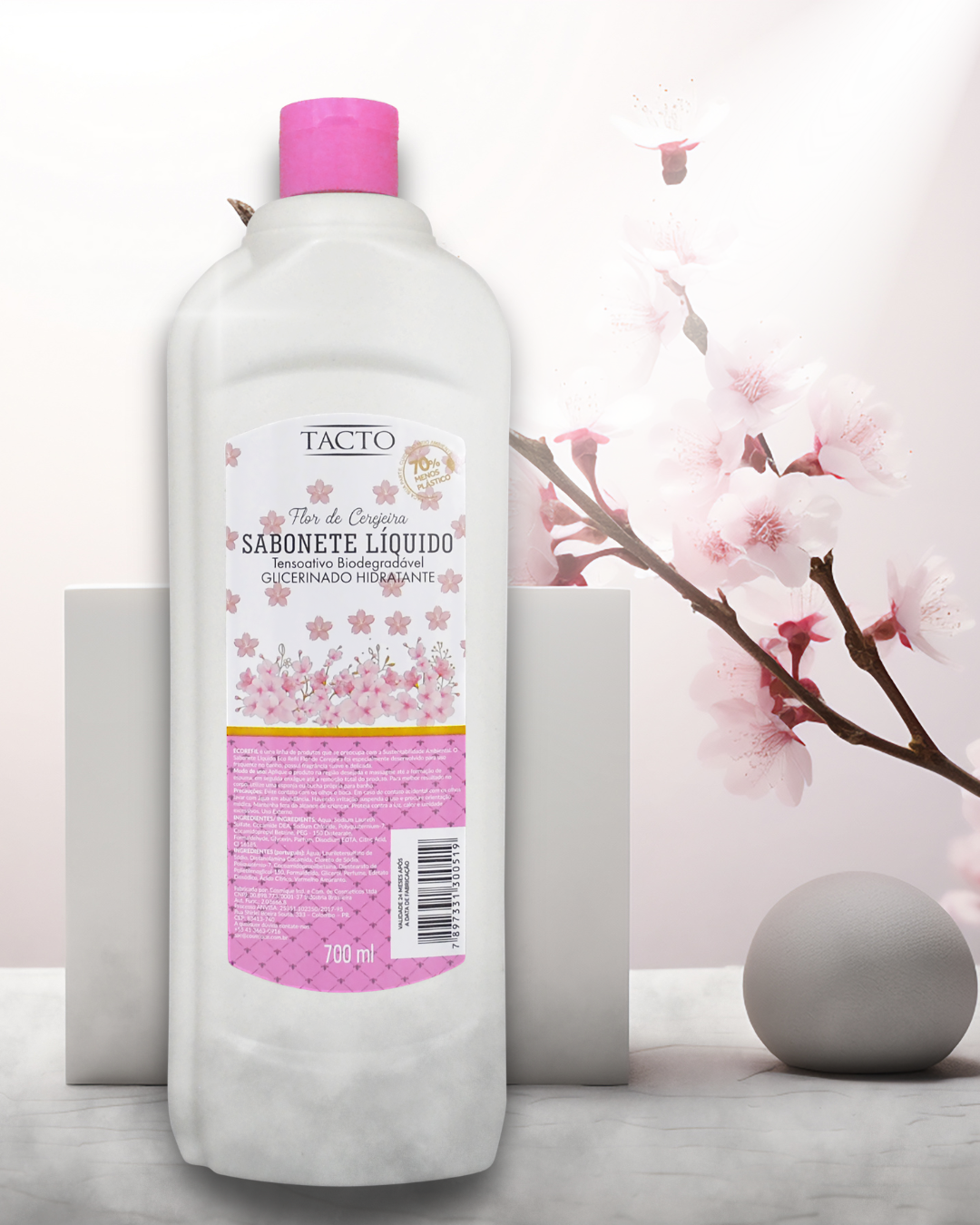 Sabonete Líquido Flor de Cerejeira 700ml
