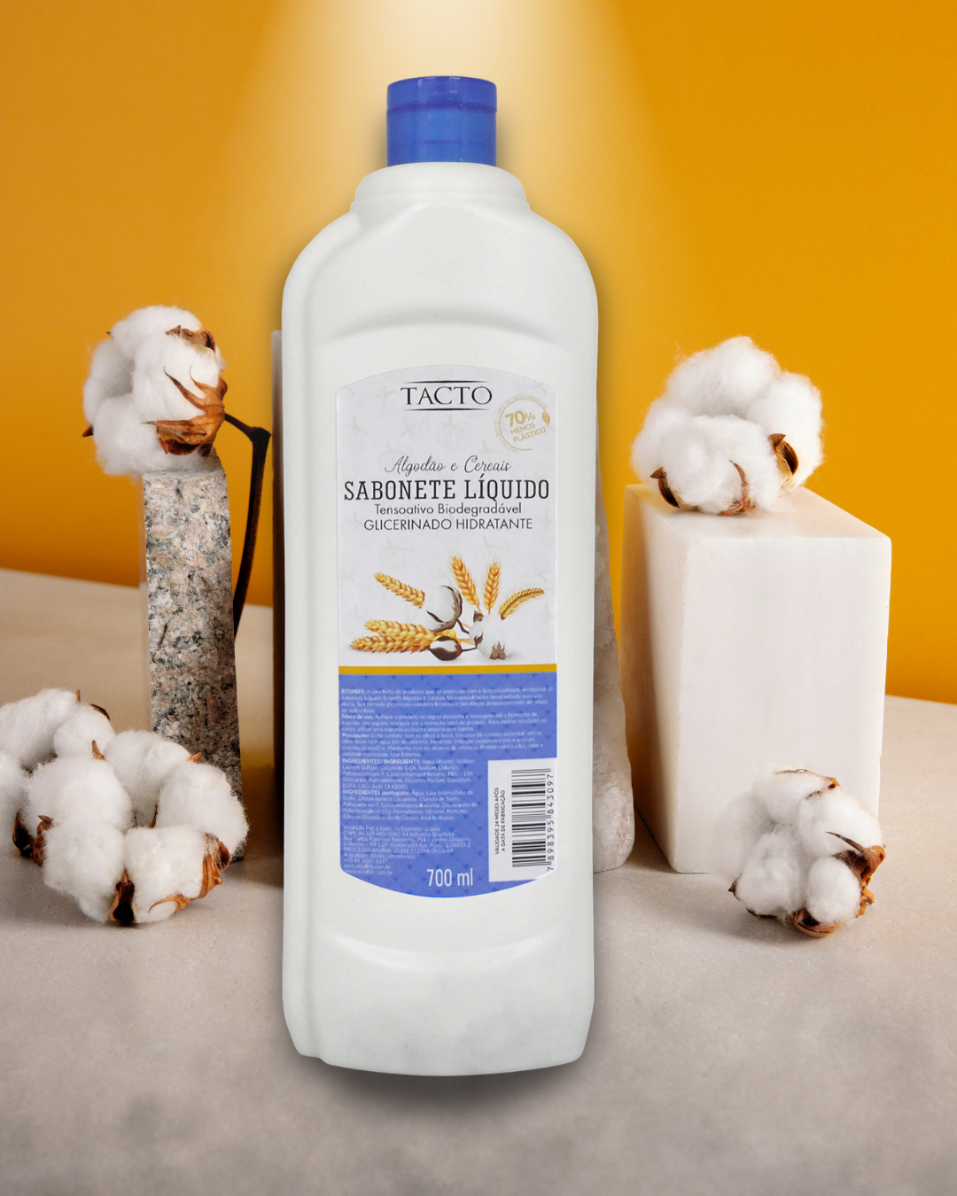 Sabonete Líquido Algodão e Cereal 700ml