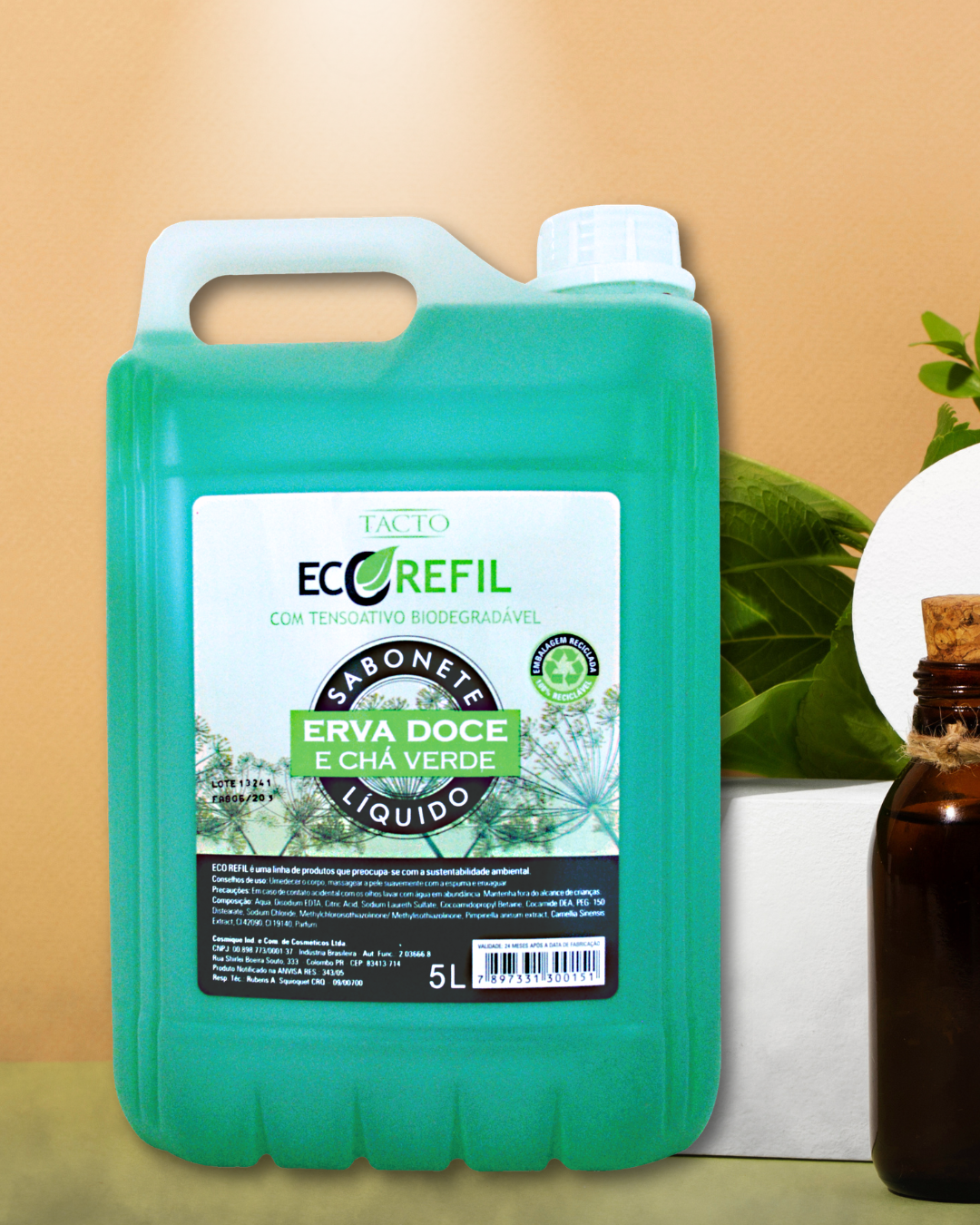 Sabonete Líquido Eco Refil Erva Doce e Ch...