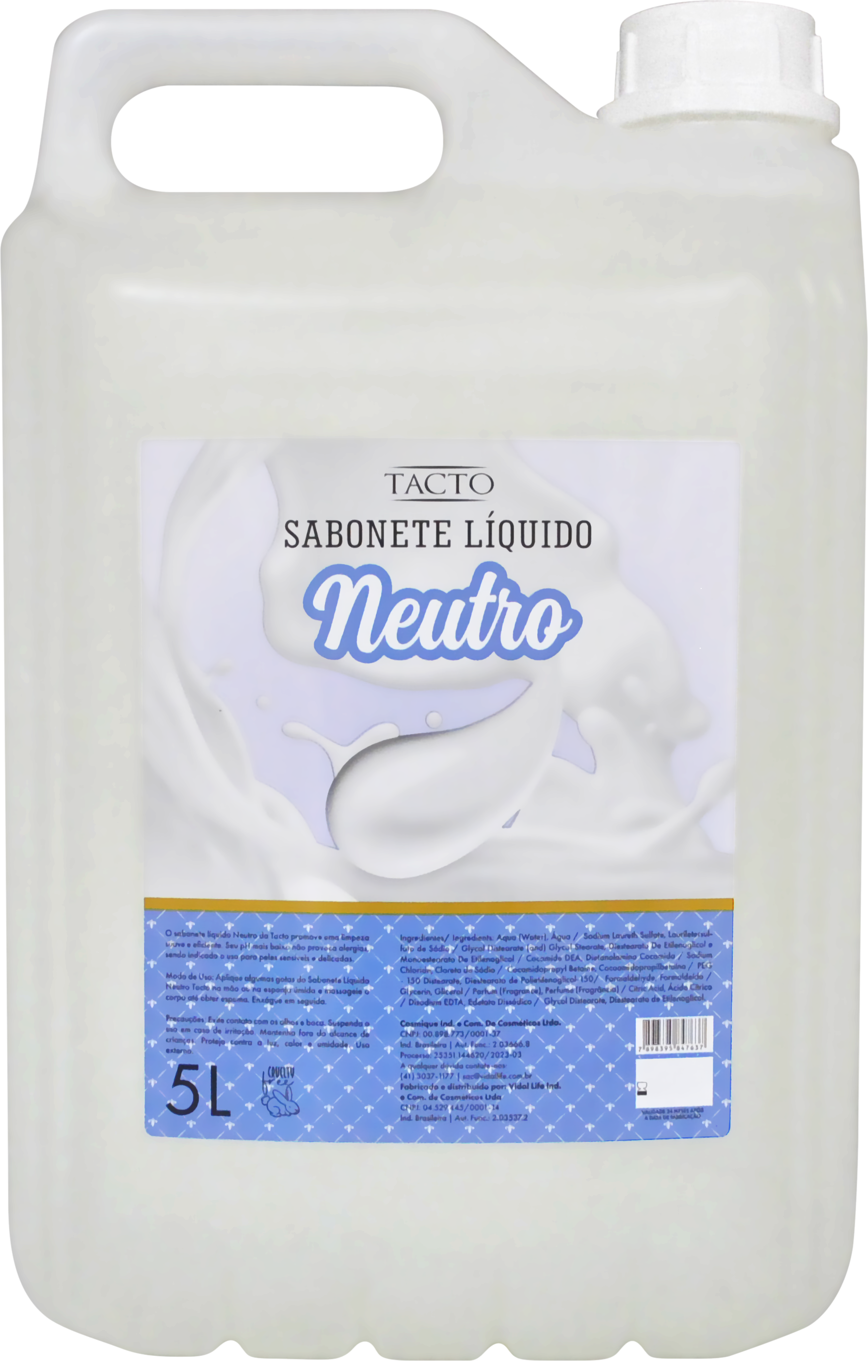 Sabonete Líquido Neutro 5L