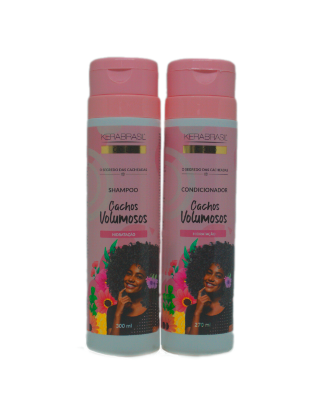 Kit Cachos Volumosos Shampoo (300ml) e C ...