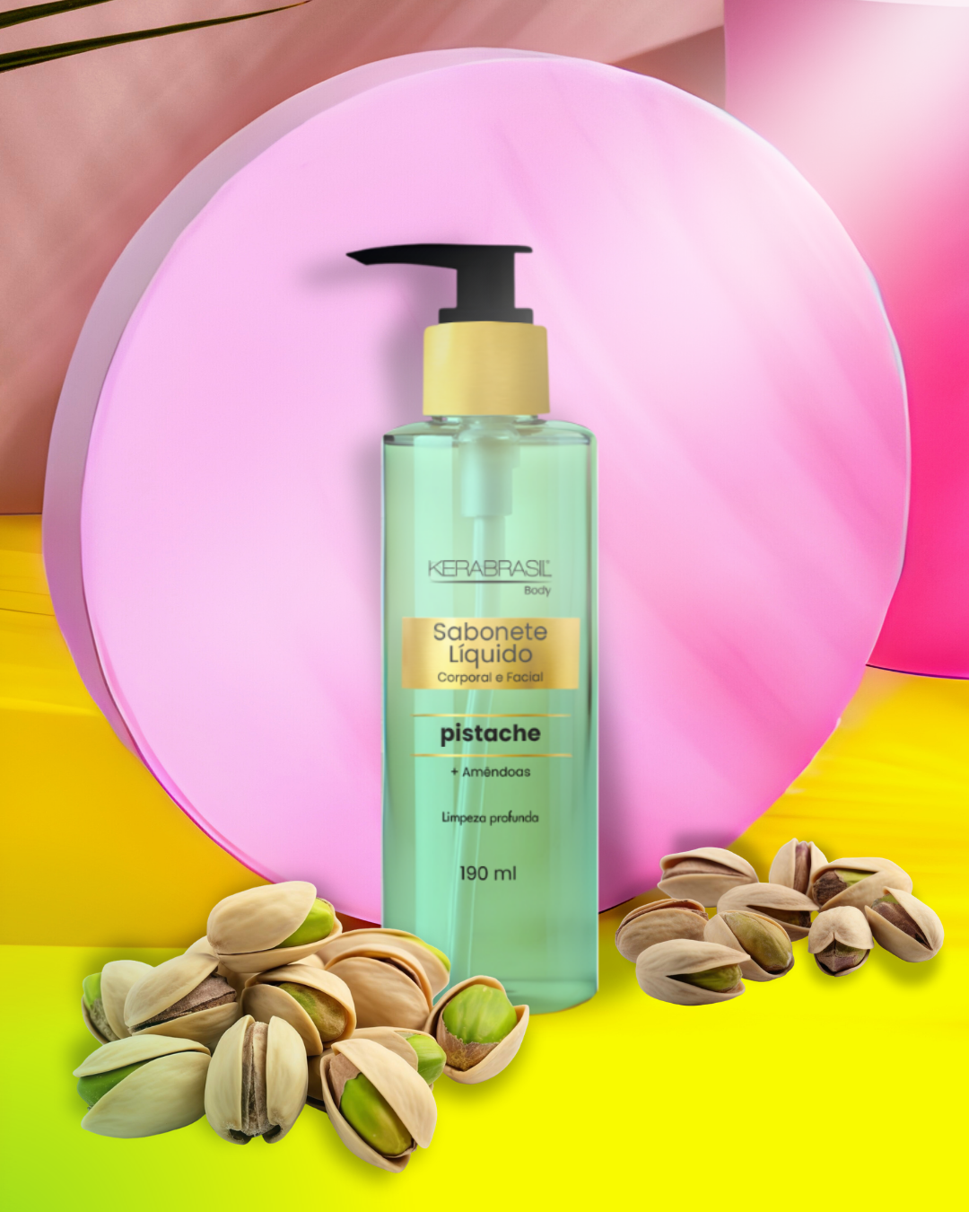 Sabonete Líquido Pistache 190ml