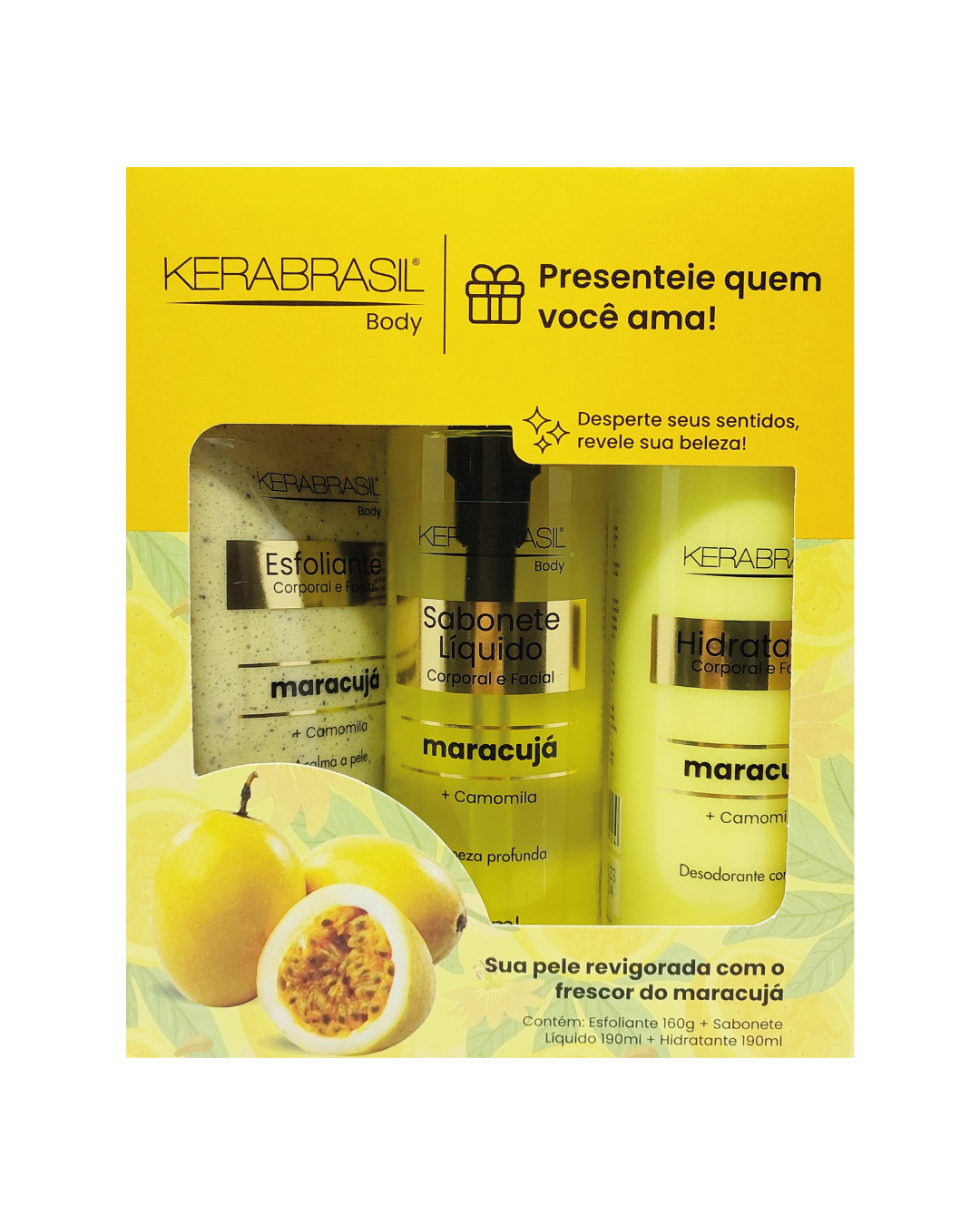 Compre um Kit Kerabrasil Body Maracujá e ...