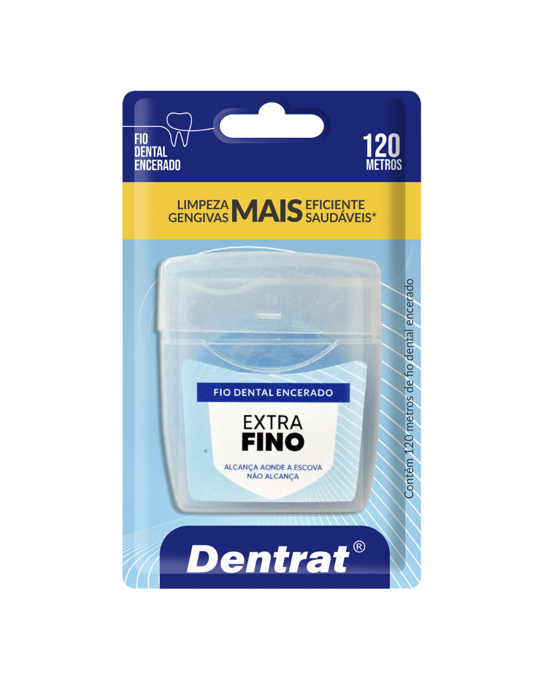 Fio Dental  Extra Fino 120m