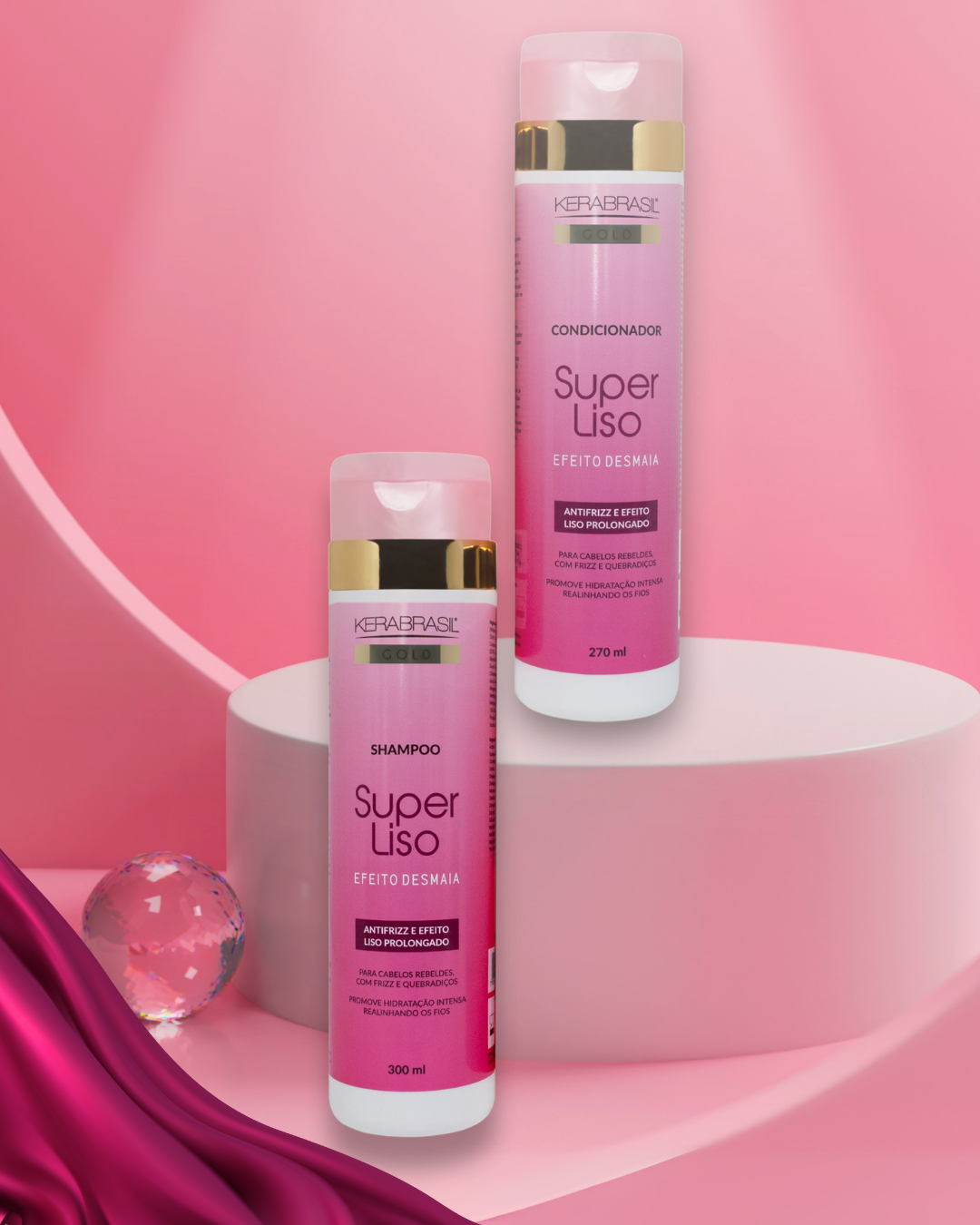 Kit Super Liso Shampoo (300ml) e Condicio...